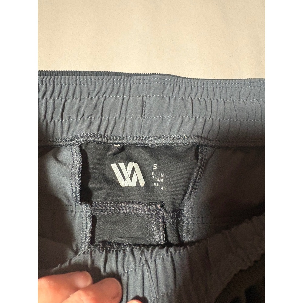 VA Sport Black Jogger Pants Mens‎ Size S Athletic Workout Athleisure Drawstring - Picture 2 of 8